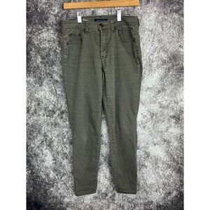 Aeropostale High Waisted Jeggings Gray Skinny Jeans Pants Women's 6 Reg